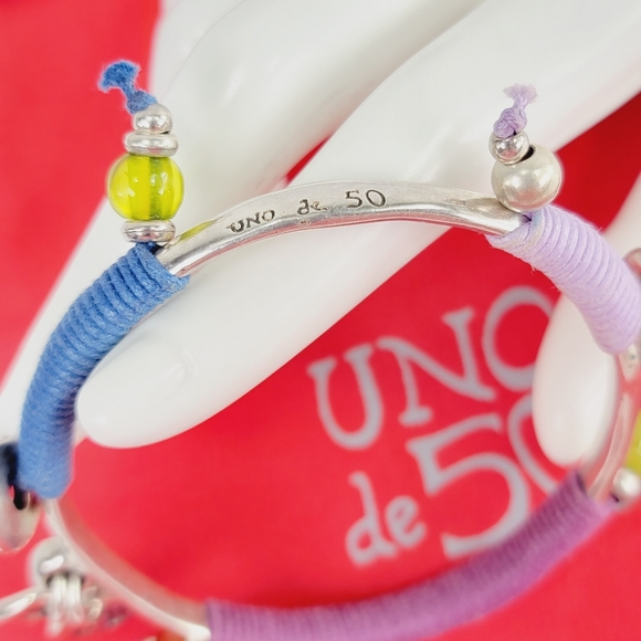 2012 Uno de 50 "La que abunda" Bangle Bracelet - Picture 9 of 12